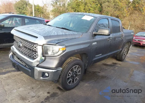 2018 Toyota Tundra Sr5 5.7L V8 from USA, damaged, VIN 5TFDW5F12JX702617